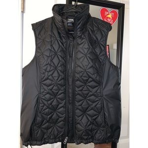 North face quilted vest